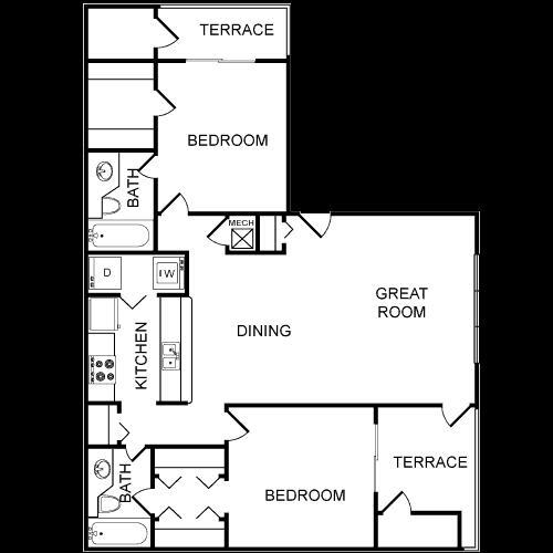 Floorplan - Lakes at Suntree