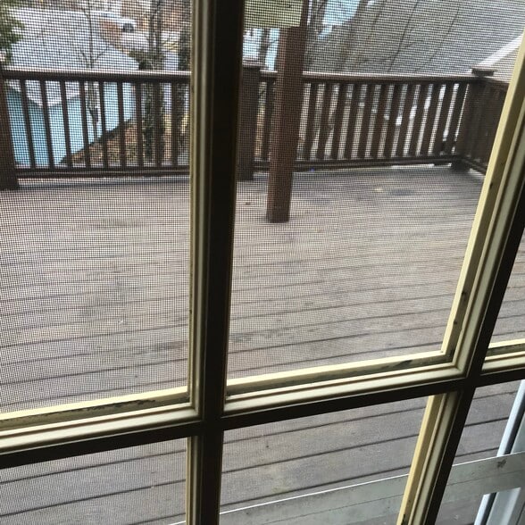 Deck off the kitchen - 200 Park Ave