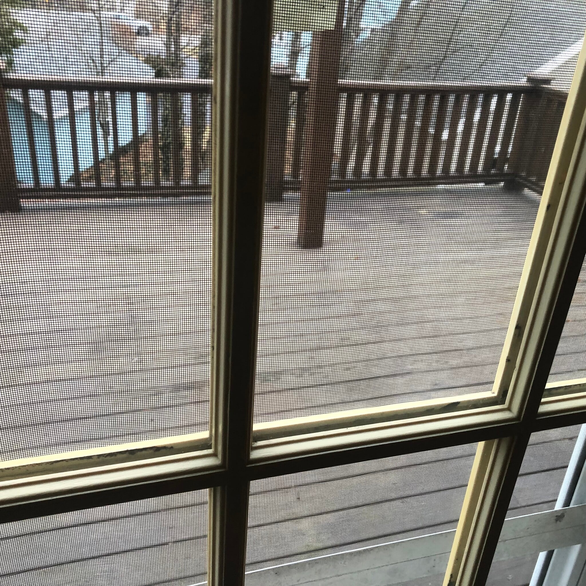 Deck off the kitchen - 200 Park Ave