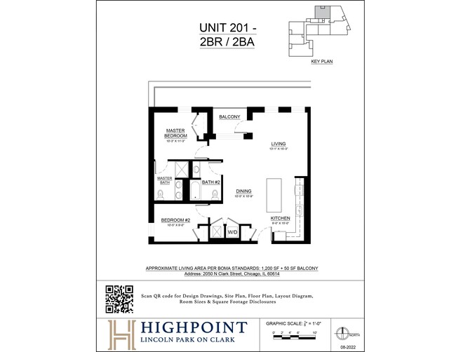 Floorplan - HIGHPOINT Lincoln Park on Clark