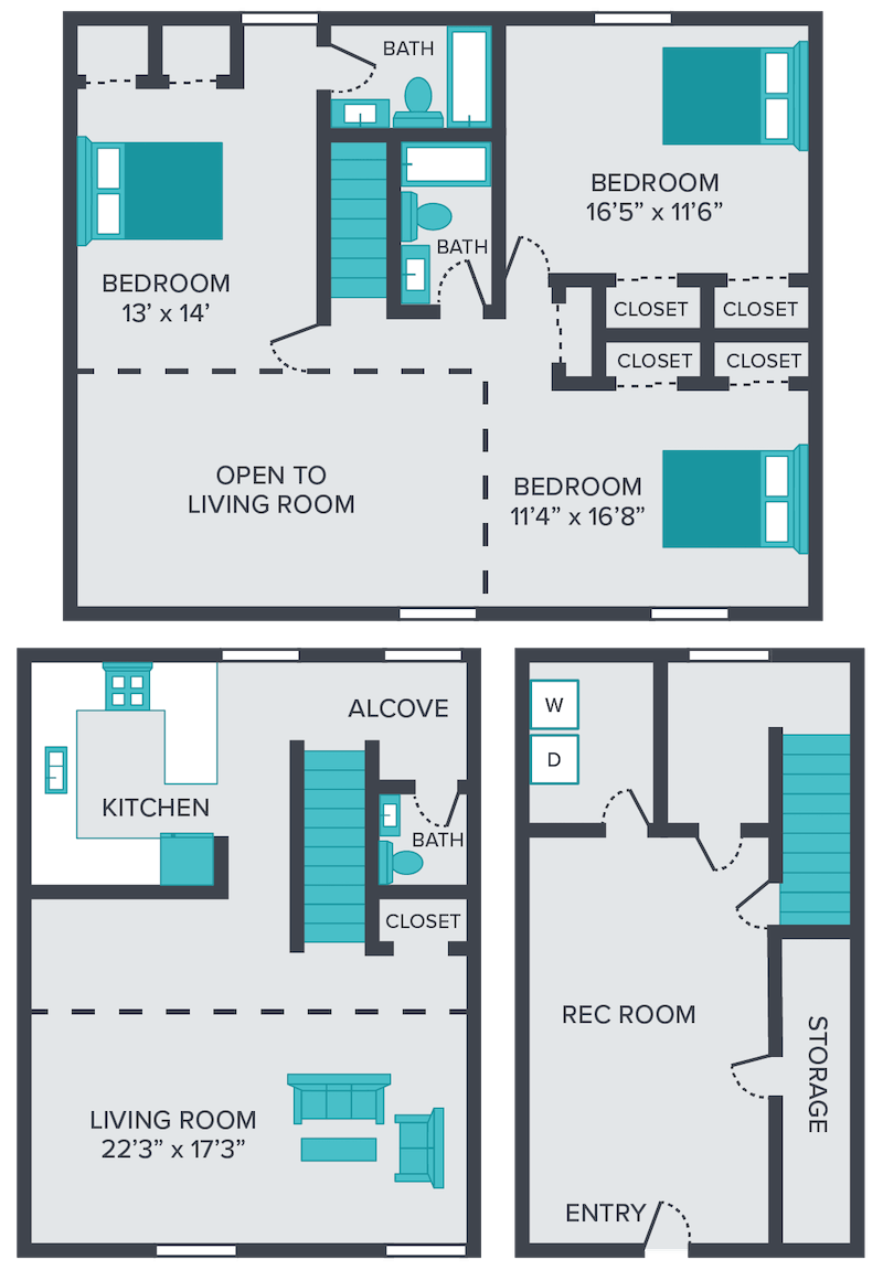 Central Square Apartments 1844 Forest Village Ln Columbus OH 43229