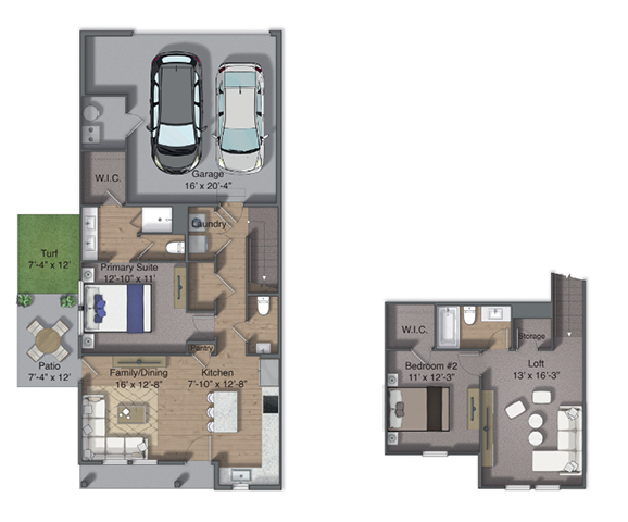 Floorplan - Canvas at Grand Prairie