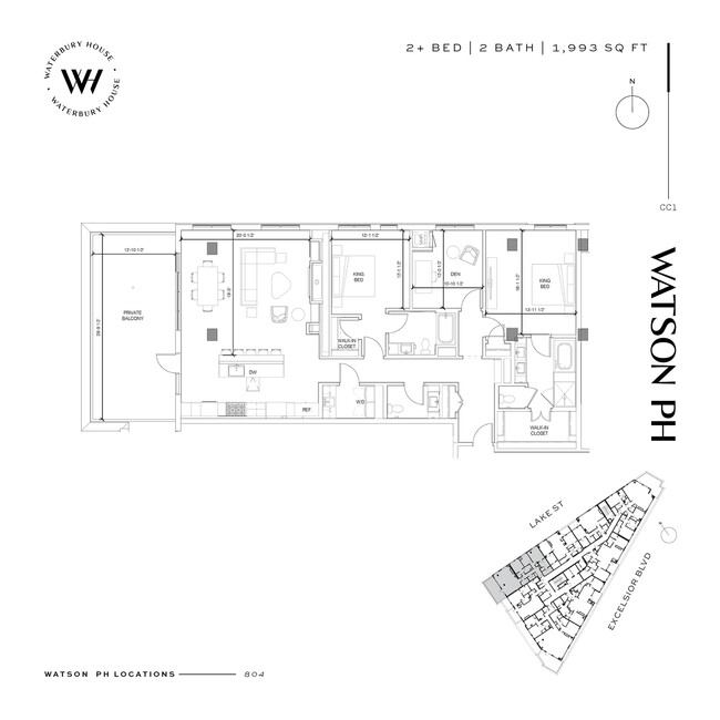 Floorplan - Waterbury House