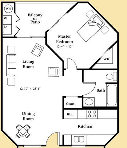 1BR/1BA - Chandler Parc