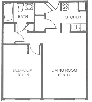 1BR/1BA - Moss Gardens