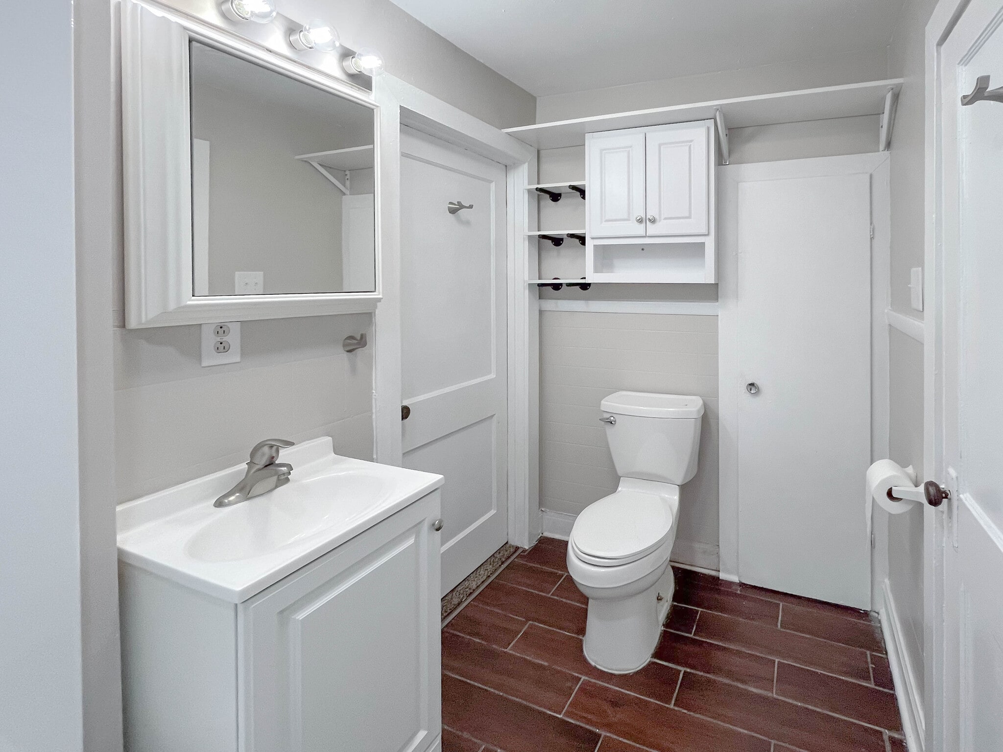Fully remodeled bathroom, including brand new shower. - 1 Proctor Dr
