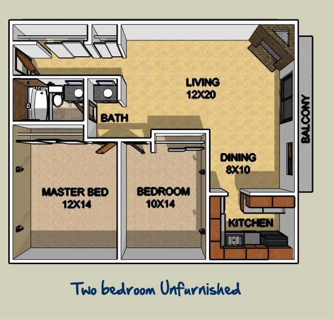2BR/1BA - Stone Garden on Birch