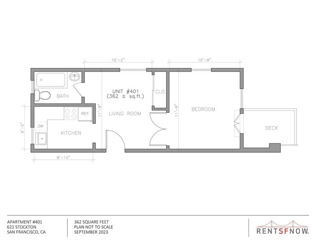Floorplan - 621 Stockton