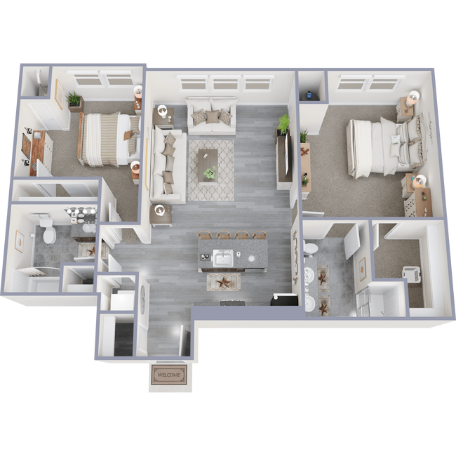 Floorplan - The L Apartments