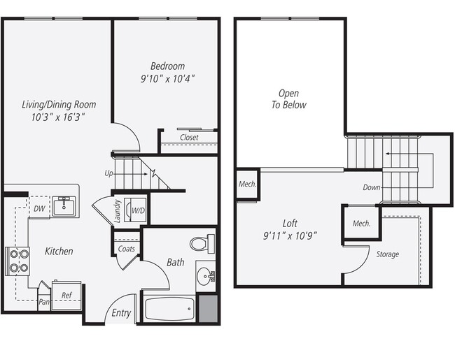 Floorplan - Avalon at Wesmont Station