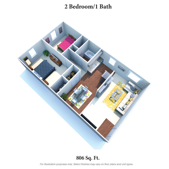 Floorplan - Crown Court Apartments