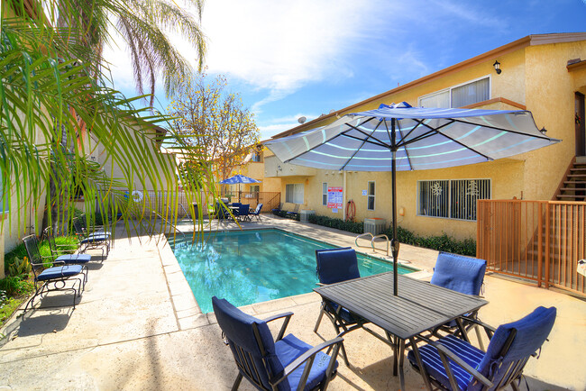 Pool Area - Las Flores Apartments