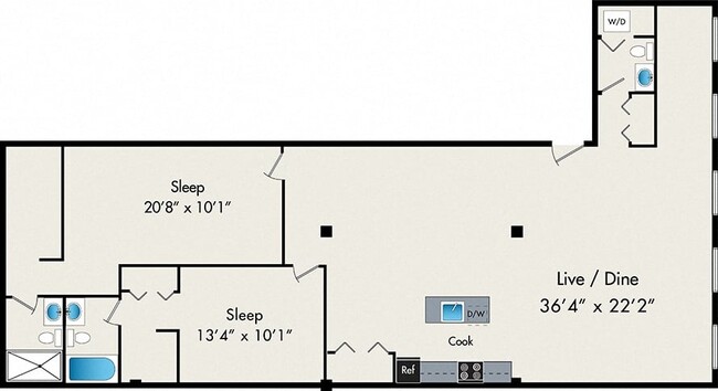 Floorplan - The Lofts at Gin Alley