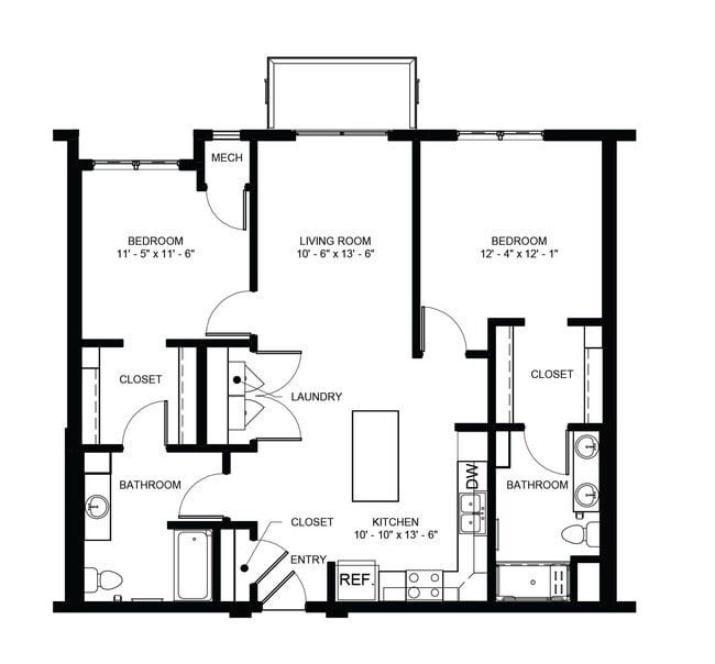 Floorplan - Grand35 Apartments - 55 Plus Active Adult
