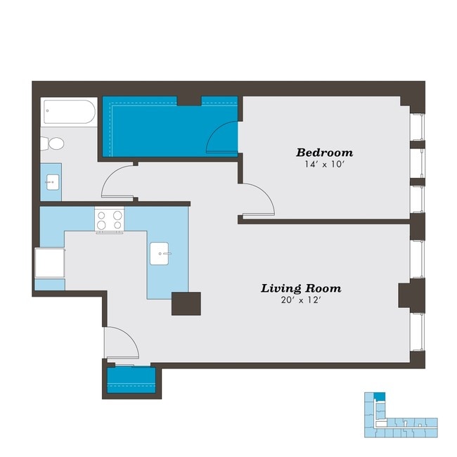 Floorplan - The Sutherland