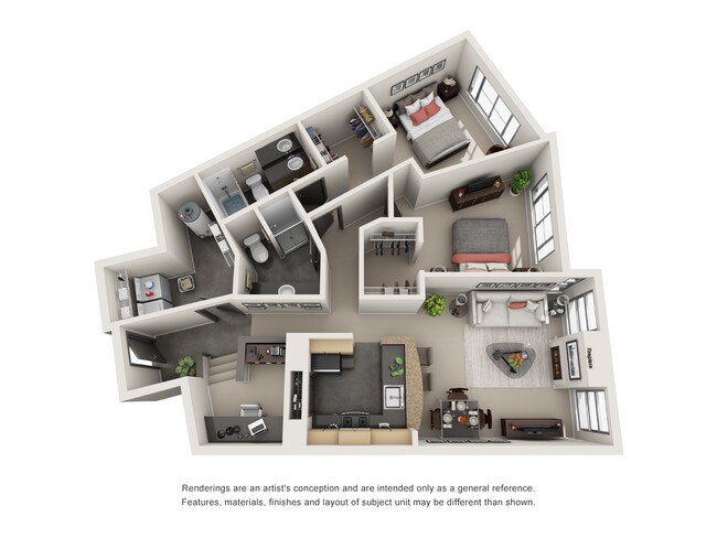 Floorplan - Saffron Apartments