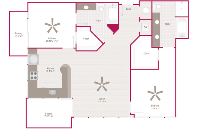 Floorplan - Sixty 11th