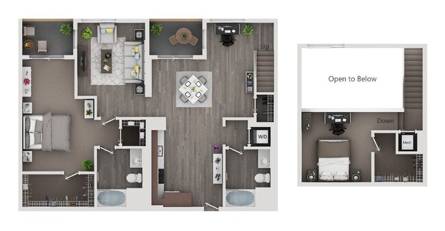 Floorplan - Fusion Encore Hollywood