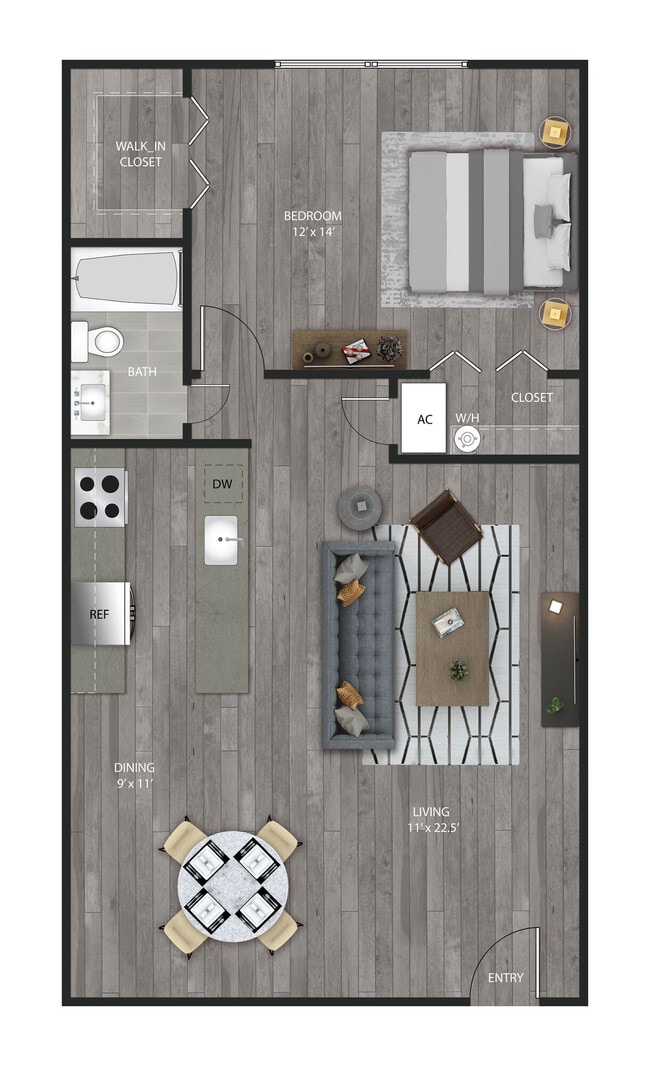 Floorplan - The Drake at St. Pete