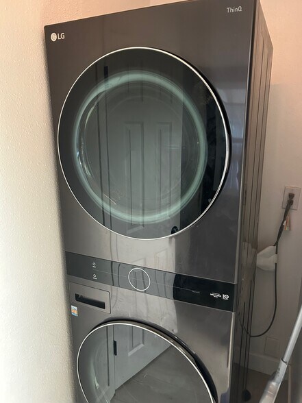 Stackable washer and dryer come with unit! - 5398 34th St