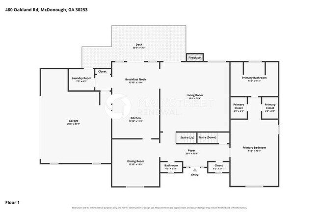 Building Photo - 4 Bedroom Pet-Friendly Home in McDonough, GA with Main Street Renewal
