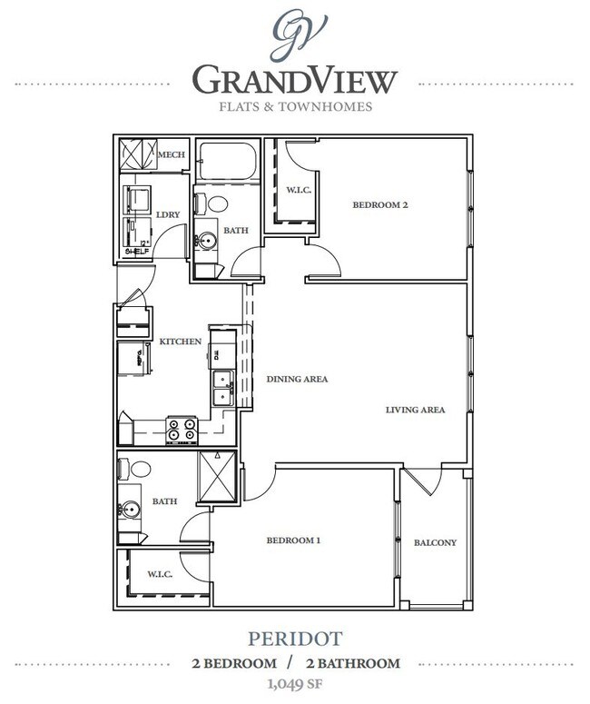 Peridot - GrandView Flats and Townhomes
