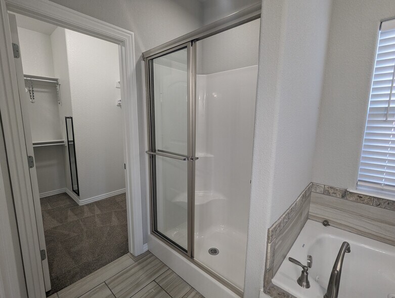 Master bath walk-in shower - 4360 W Wales Dr