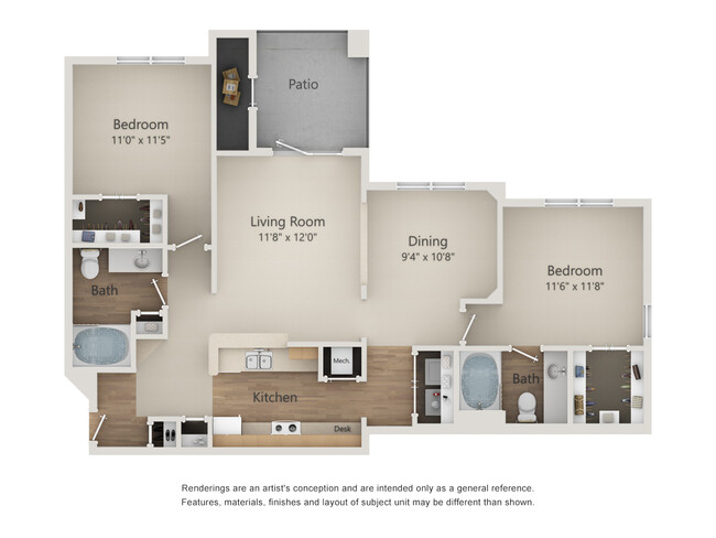 Floorplan - The Park at Monterey Oaks