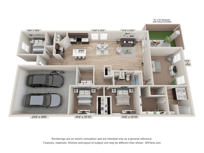 Floorplan - Amber Pines at Fosters Ridge