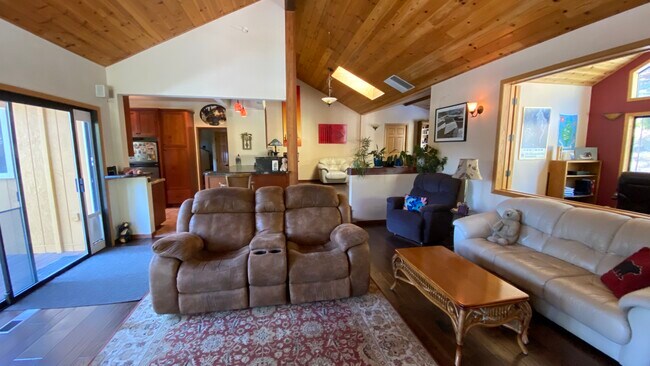 Living Room Looking towards Kitchen, Bar and Dining Room - 26927 Manzanita Ct