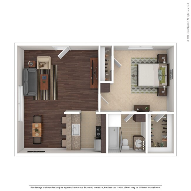 Floorplan - Loreto Apartment Homes