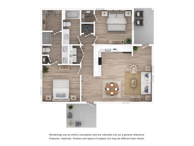 Floorplan - Hamlet at Wildlight - Homes and Townhomes for Rent