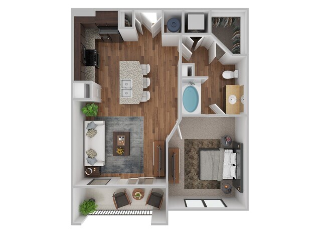 A2 Floor Plan - The Henry at New Forest