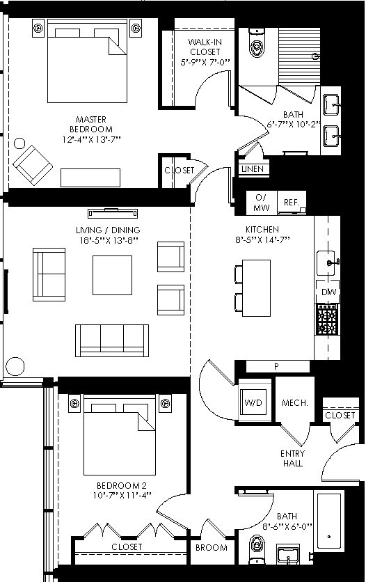 Floorplan - Apartments at Westlight