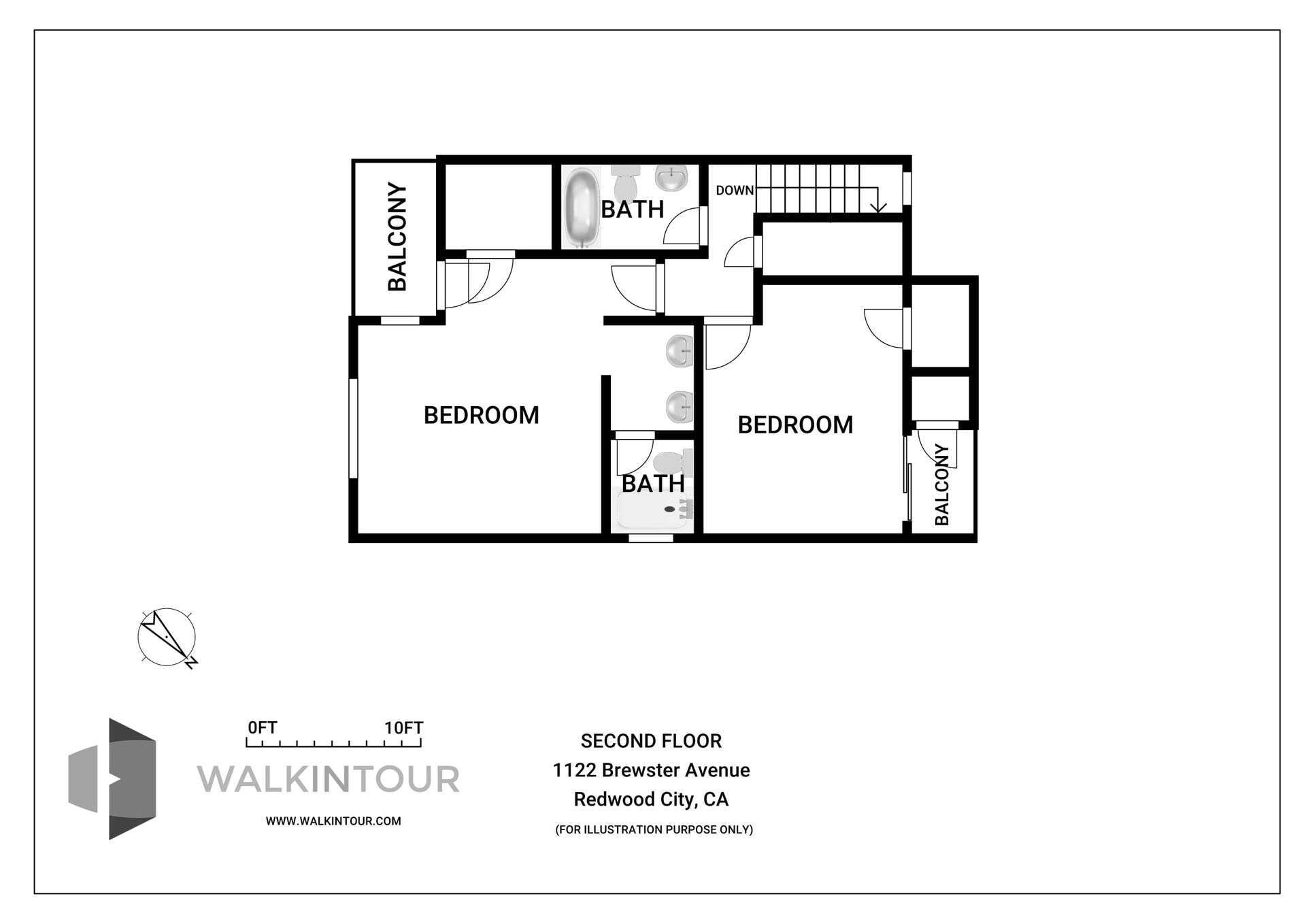 3rd floor - 1122 Brewster Ave