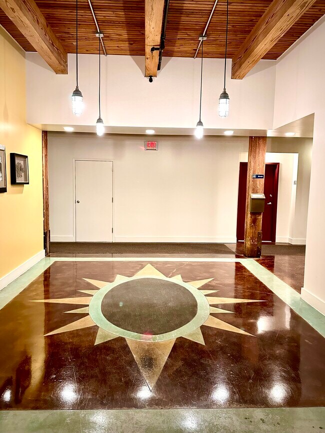 Entry of Building - 55 S Harding St