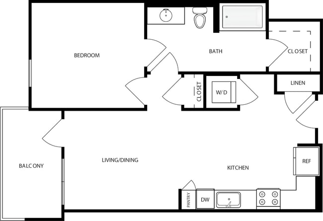 Floorplan - Mara Pacific Beach