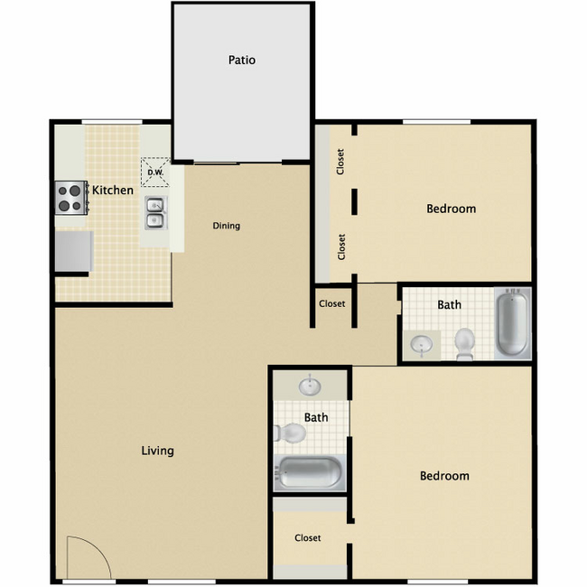 2bed2bath-990sqft.jpg - Bonaventure