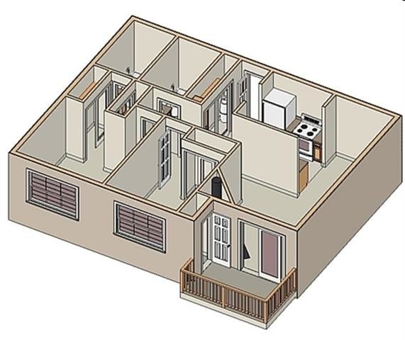 Floorplan - Spring Lake Apartments