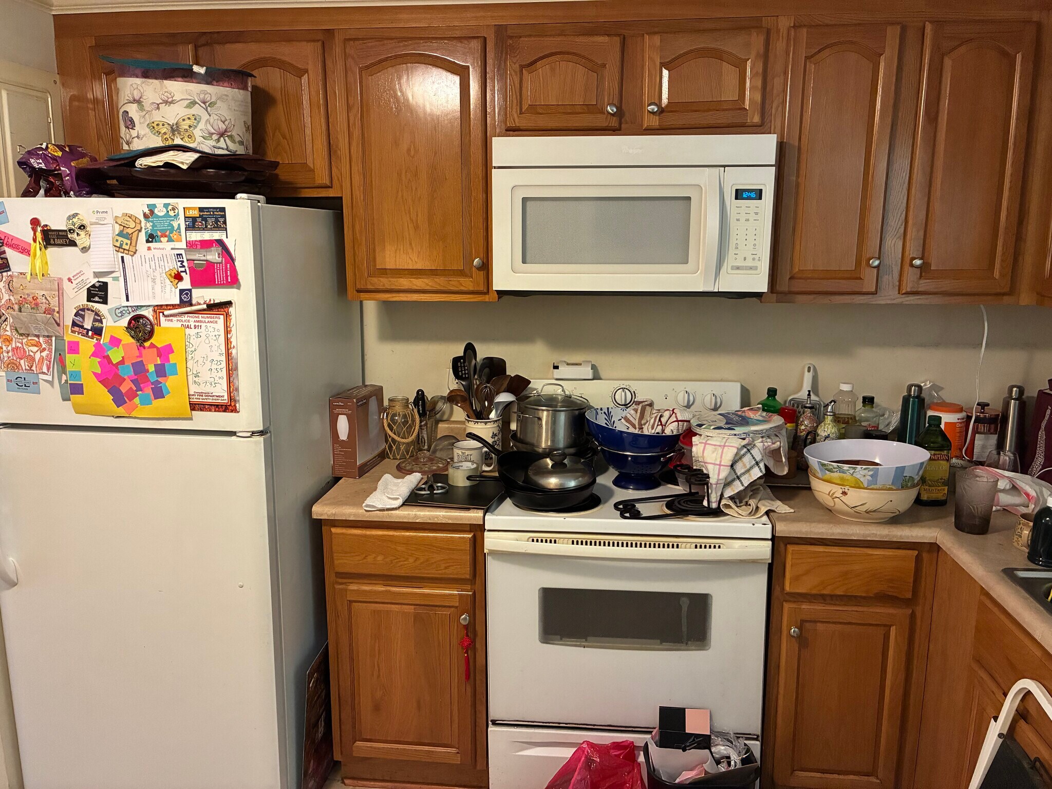 Current tenant was packing up - 344 18th Ave NE