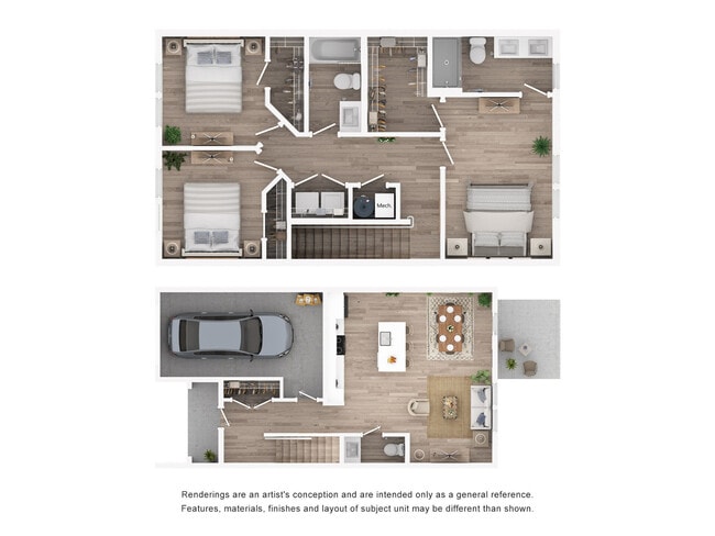 Floorplan - Hamlet at Wildlight - Homes and Townhomes for Rent