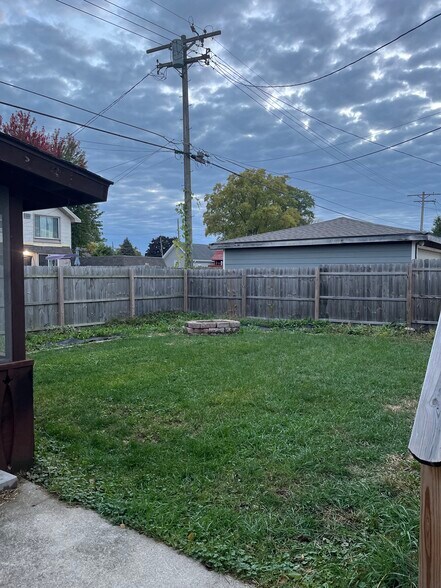 backyard - 1231 Harmony Dr