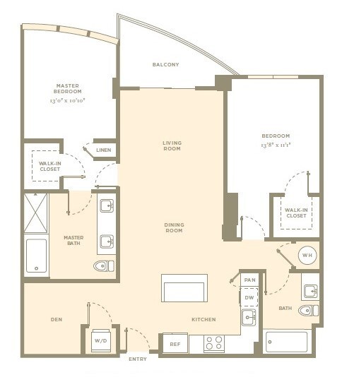 Floorplan - Amaray Las Olas by Windsor