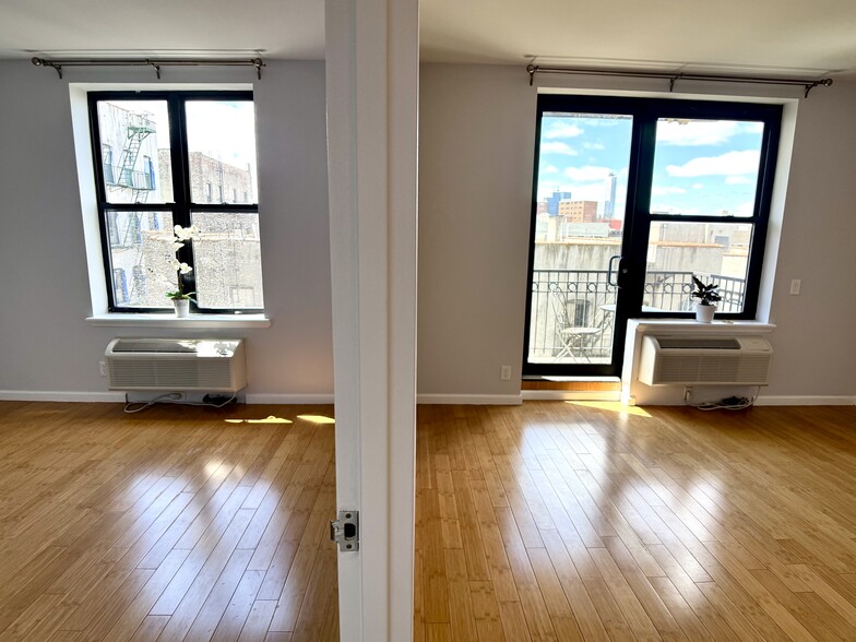 Bedroom/Living Room Split View - 504 W 136th St