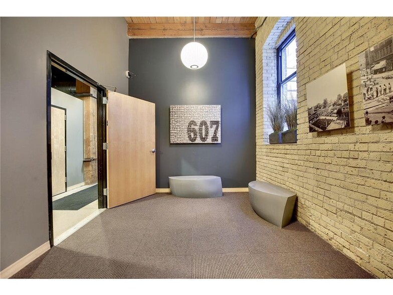 Entrance into Building - 607 Washington Ave S