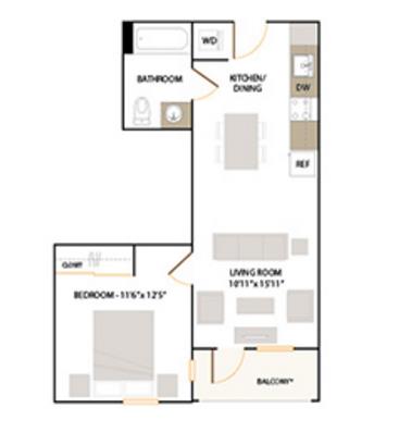 Floorplan - The Union Flats