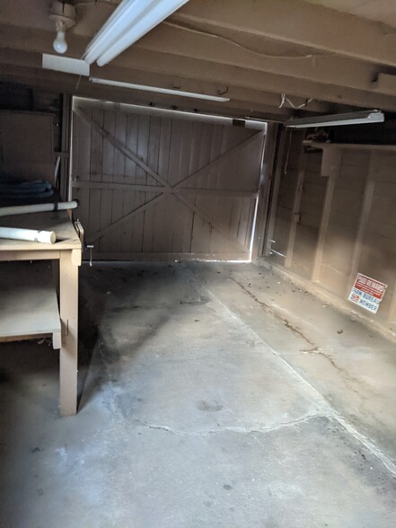 Inside Garage - 212 W 10th Ave