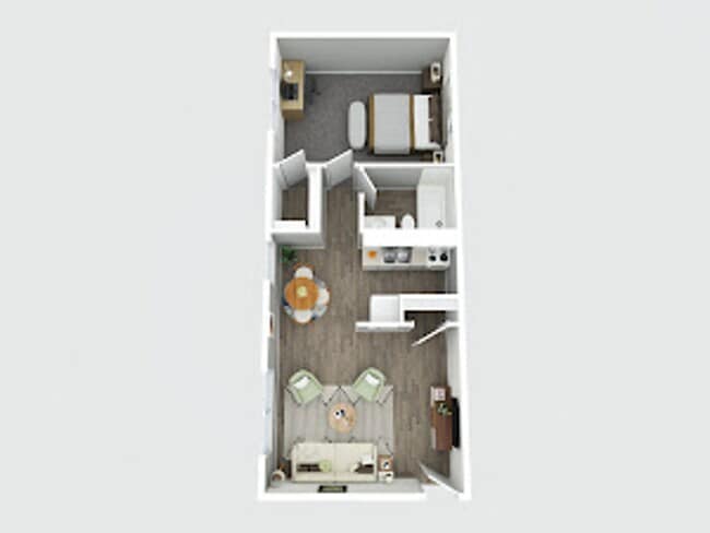 Floorplan - South Terrace Apartments