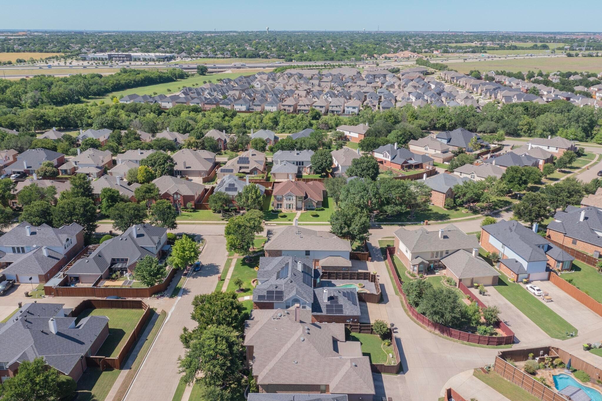 Neighborhood aerial view - 4509 Stargazer Dr