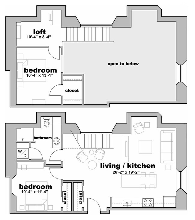 Floorplan - Lofts on Prospect